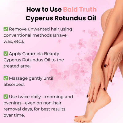 Bald Truth Cyperus Hair Removal Serum